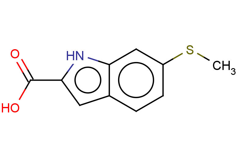 6-(methylsulfanyl)-1H-indole-2-carboxylic acid