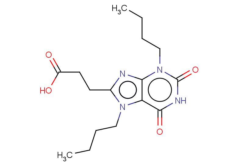 3-(3,7-dibutyl-2,6-dioxo-2,3,6,7-tetrahydro-1H-purin-8-yl)propanoic acid