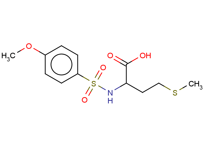 2-(4-methoxybenzenesulfonamido)-4-(methylsulfanyl)butanoic acid