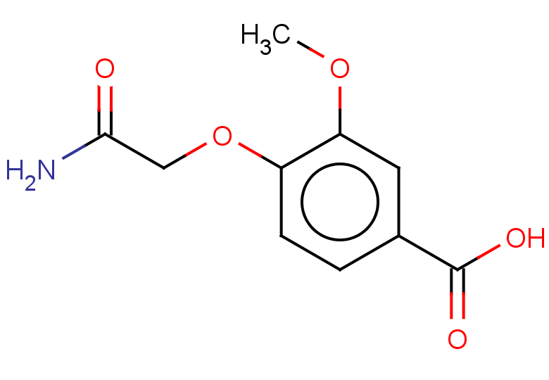4-(carbamoylmethoxy)-3-methoxybenzoic acid