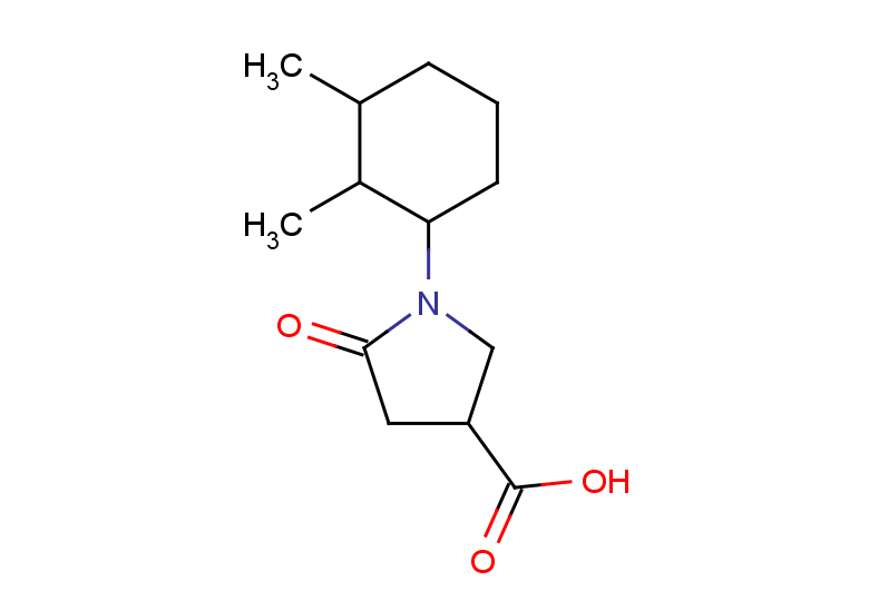 1-(2,3-dimethylcyclohexyl)-5-oxopyrrolidine-3-carboxylic acid, Mixture of diastereomers