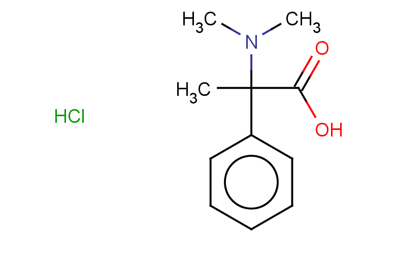 2-(dimethylamino)-2-phenylpropanoic acid hydrochloride