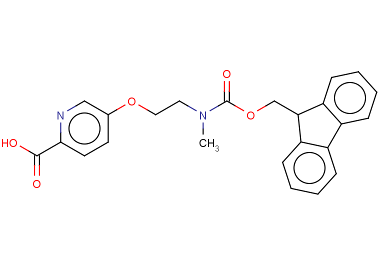 5-[2-({[(9H-fluoren-9-yl)methoxy]carbonyl}(methyl)amino)ethoxy]pyridine-2-carboxylic acid