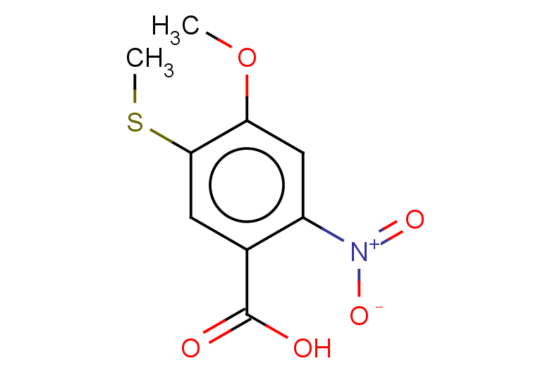 4-methoxy-5-(methylsulfanyl)-2-nitrobenzoic acid