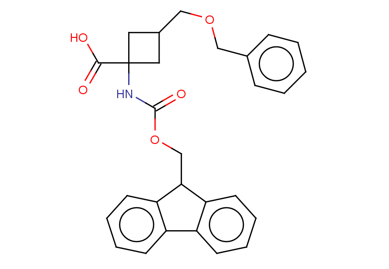 3-[(benzyloxy)methyl]-1-({[(9H-fluoren-9-yl)methoxy]carbonyl}amino)cyclobutane-1-carboxylic acid