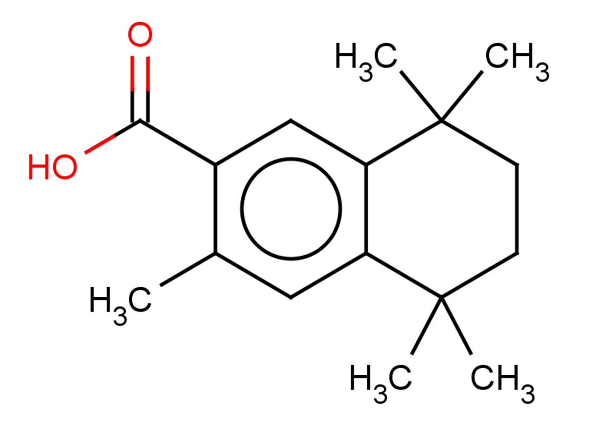 3,5,5,8,8-pentamethyl-5,6,7,8-tetrahydronaphthalene-2-carboxylic acid