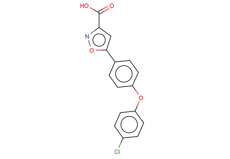5-[4-(4-chlorophenoxy)phenyl]-1,2-oxazole-3-carboxylic acid