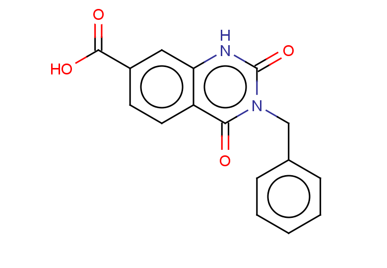 3-benzyl-2,4-dioxo-1,2,3,4-tetrahydroquinazoline-7-carboxylic acid