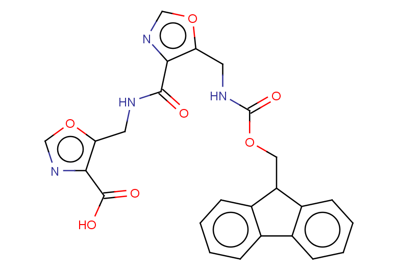 5-[({5-[({[(9H-fluoren-9-yl)methoxy]carbonyl}amino)methyl]-1,3-oxazol-4-yl}formamido)methyl]-1,3-oxazole-4-carboxylic acid