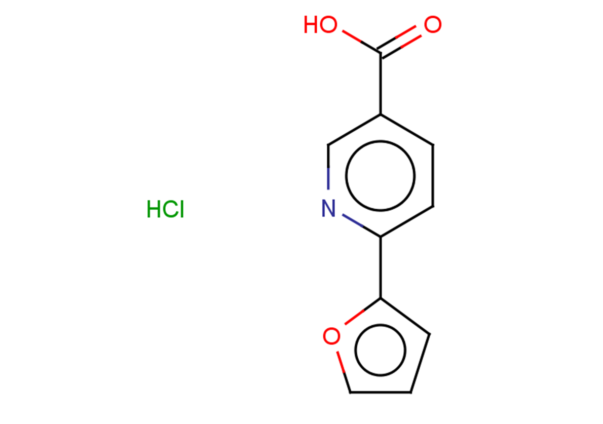 6-(furan-2-yl)pyridine-3-carboxylic acid hydrochloride