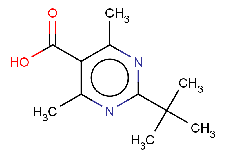 2-tert-butyl-4,6-dimethylpyrimidine-5-carboxylic acid