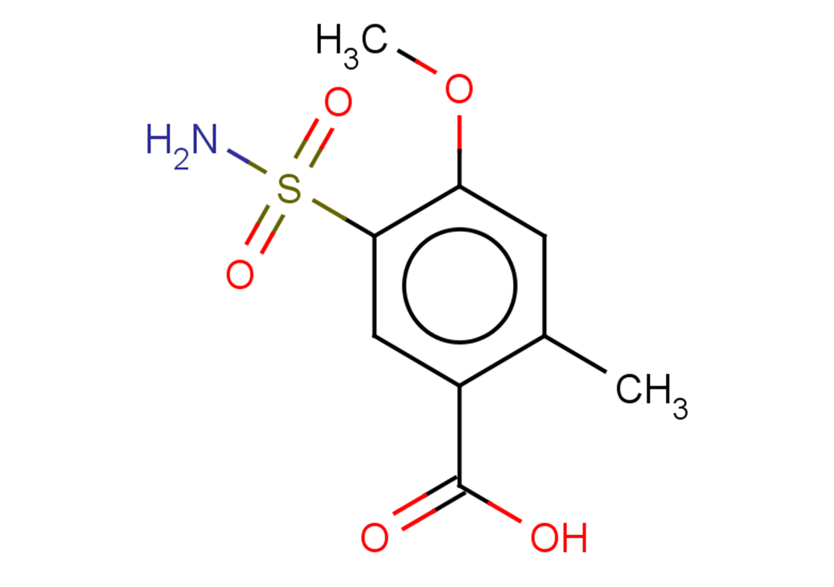 4-methoxy-2-methyl-5-sulfamoylbenzoic acid