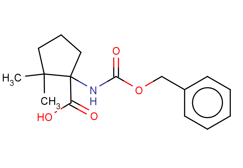 1-(((benzyloxy)carbonyl)amino)-2,2-dimethylcyclopentanecarboxylic acid
