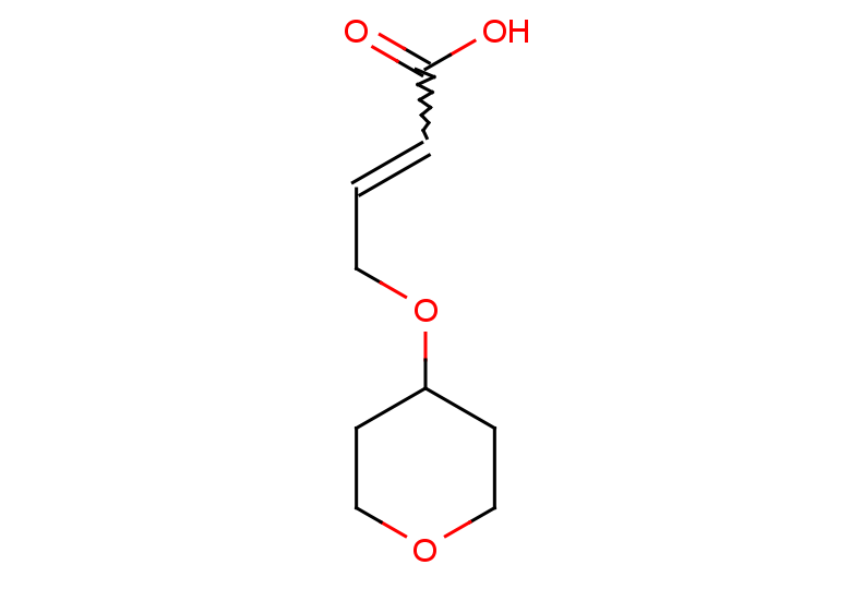 4-(oxan-4-yloxy)but-2-enoic acid