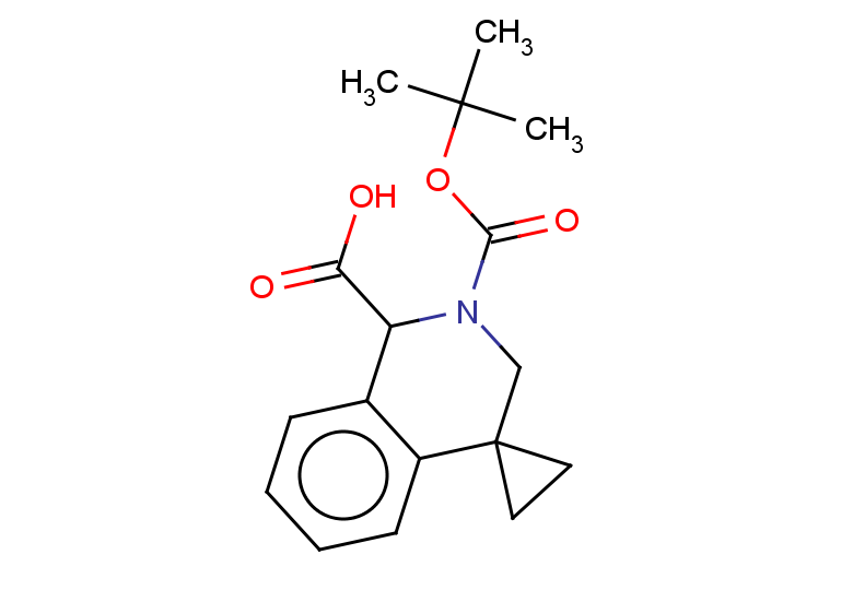2'-[(tert-butoxy)carbonyl]-2',3'-dihydro-1'H-spiro[cyclopropane-1,4'-isoquinoline]-1'-carboxylic acid