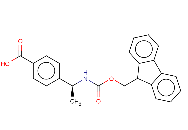 4-[(1S)-1-({[(9H-fluoren-9-yl)methoxy]carbonyl}amino)ethyl]benzoic acid