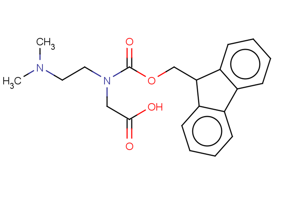 2-{[2-(dimethylamino)ethyl]({[(9H-fluoren-9-yl)methoxy]carbonyl})amino}acetic acid