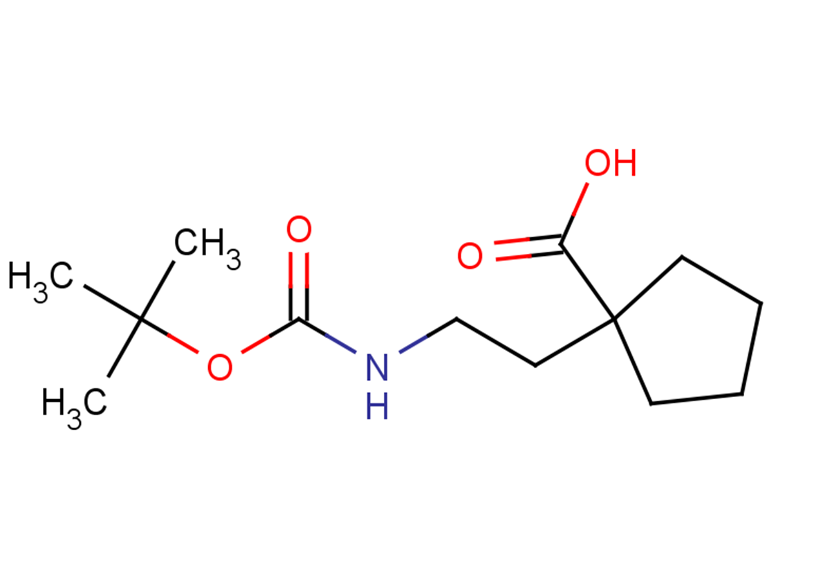 1-(2-{[(tert-butoxy)carbonyl]amino}ethyl)cyclopentane-1-carboxylic acid