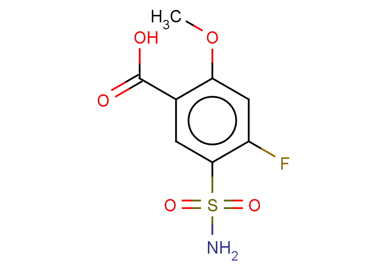 4-fluoro-2-methoxy-5-sulfamoylbenzoic acid