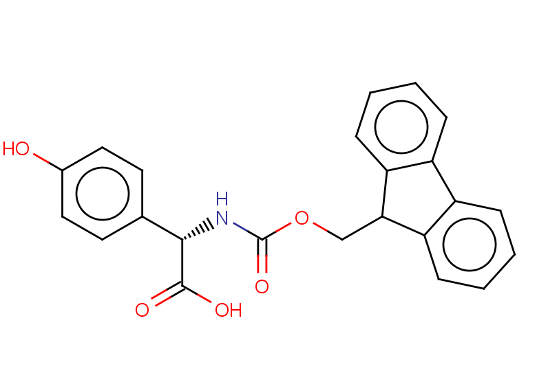 (2S)-2-({[(9H-fluoren-9-yl)methoxy]carbonyl}amino)-2-(4-hydroxyphenyl)acetic acid