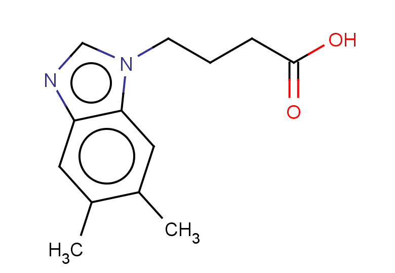 4-(5,6-dimethyl-1H-1,3-benzodiazol-1-yl)butanoic acid
