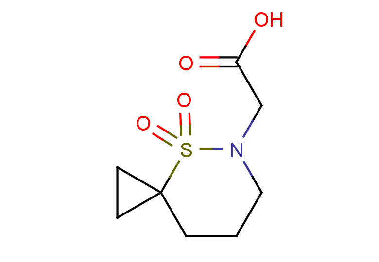 2-{4,4-dioxo-4lambda6-thia-5-azaspiro[2.5]octan-5-yl}acetic acid
