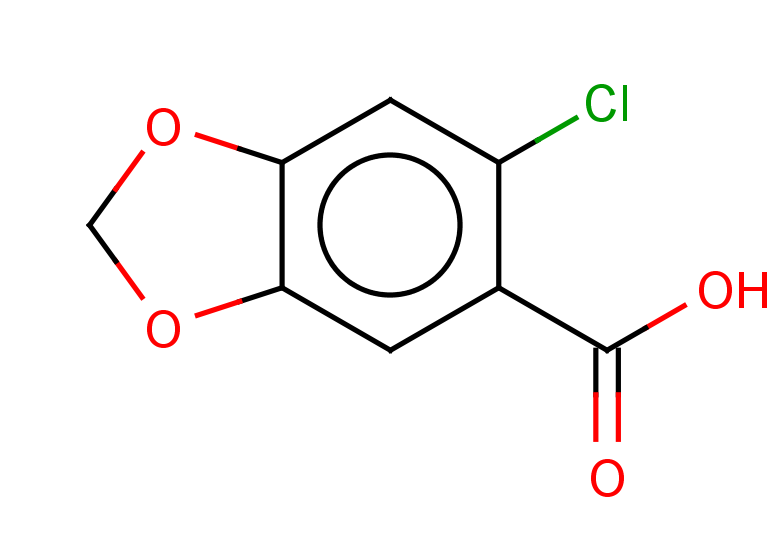 6-chloro-1,3-dioxaindane-5-carboxylic acid