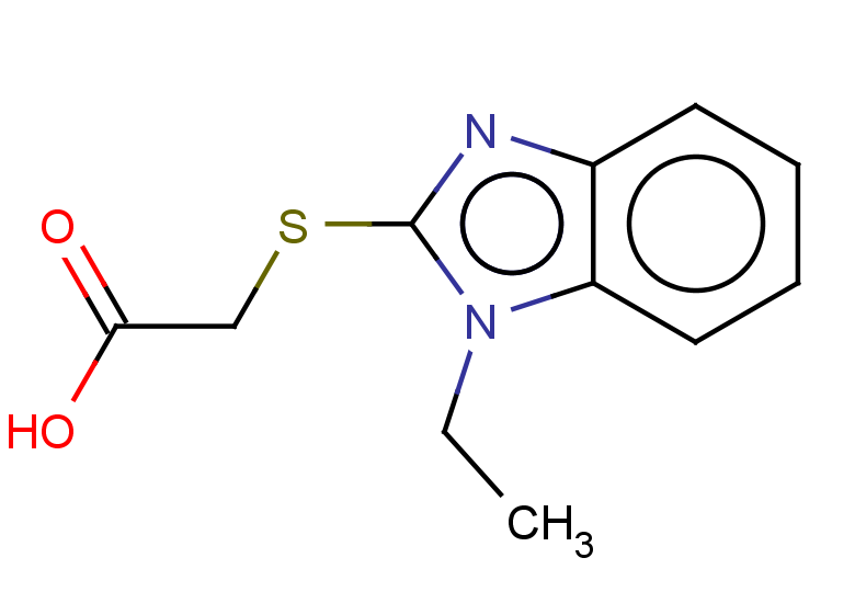 2-[(1-ethyl-1H-1,3-benzodiazol-2-yl)sulfanyl]acetic acid