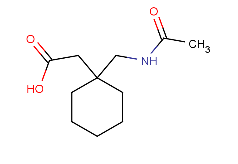 2-[1-(acetamidomethyl)cyclohexyl]acetic acid