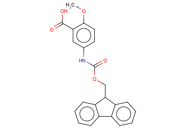 5-({[(9H-fluoren-9-yl)methoxy]carbonyl}amino)-2-methoxybenzoic acid