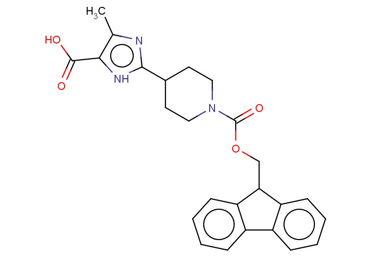 2-(1-{[(9H-fluoren-9-yl)methoxy]carbonyl}piperidin-4-yl)-4-methyl-1H-imidazole-5-carboxylic acid