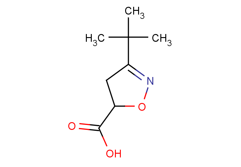 3-tert-butyl-4,5-dihydro-1,2-oxazole-5-carboxylic acid