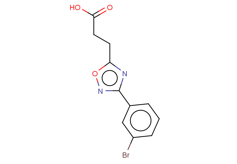 3-[3-(3-BROMO-PHENYL)-[1,2,4]OXADIAZOL-5-YL]-PROPIONIC ACID