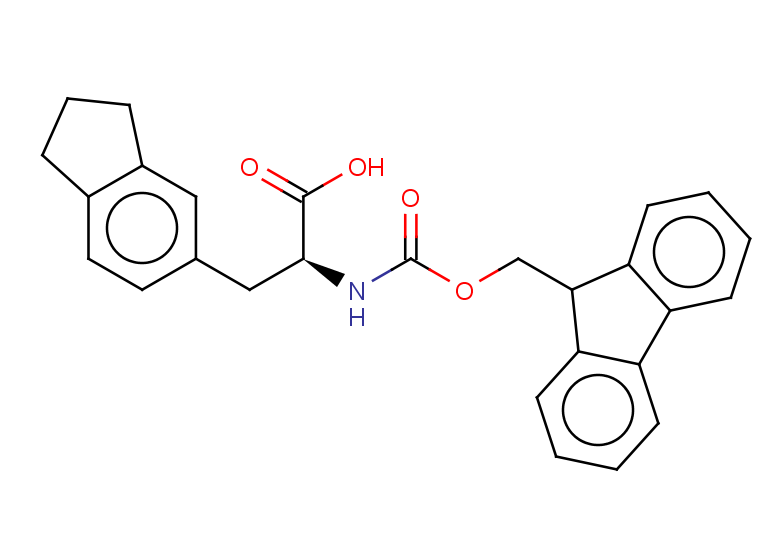 (2S)-3-(2,3-dihydro-1H-inden-5-yl)-2-({[(9H-fluoren-9-yl)methoxy]carbonyl}amino)propanoic acid