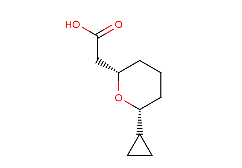 rac-2-[(2R,6S)-6-cyclopropyloxan-2-yl]acetic acid