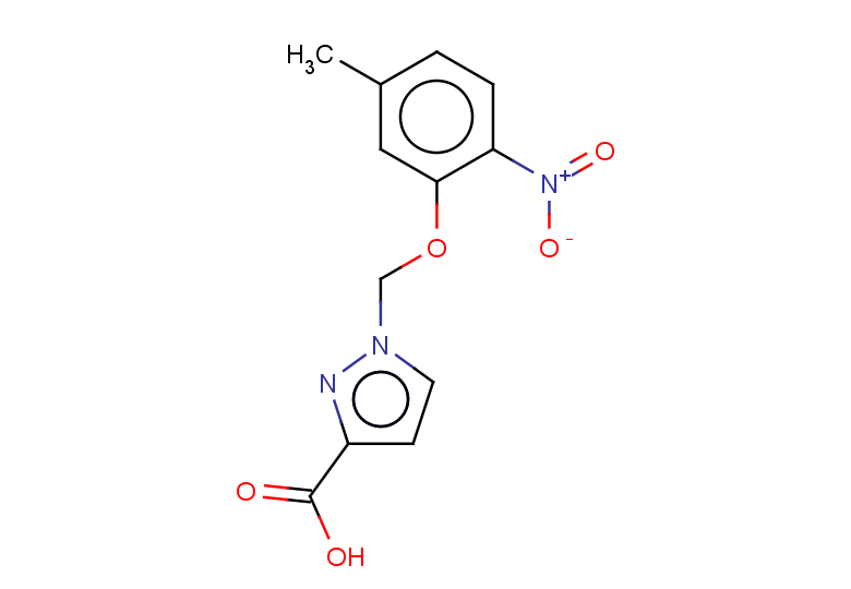 1-[(5-methyl-2-nitrophenoxy)methyl]-1H-pyrazole-3-carboxylic acid