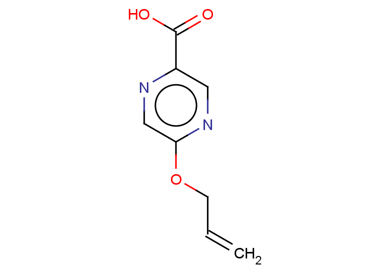 5-(2-propen-1-yloxy)-2-pyrazinecarboxylic acid