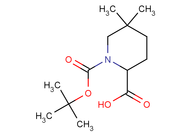 1-[(tert-butoxy)carbonyl]-5,5-dimethylpiperidine-2-carboxylic acid