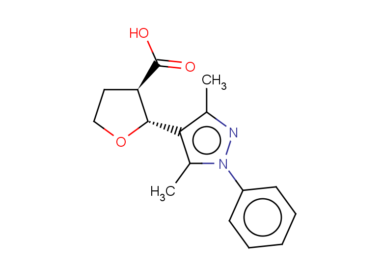 rac-(2R,3R)-2-(3,5-dimethyl-1-phenyl-1H-pyrazol-4-yl)oxolane-3-carboxylic acid, trans