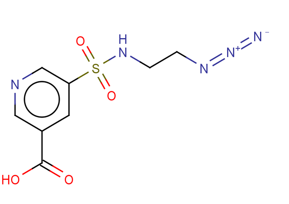 5-[(2-azidoethyl)sulfamoyl]pyridine-3-carboxylic acid