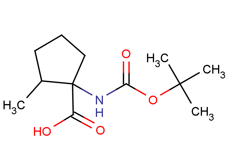 1-((tert-butoxycarbonyl)amino)-2-methylcyclopentanecarboxylic acid