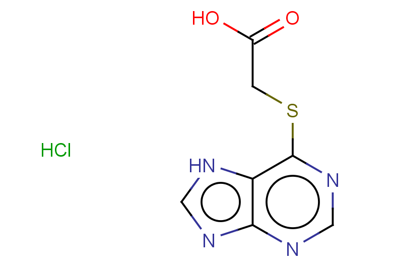 2-(7H-purin-6-ylsulfanyl)acetic acid hydrochloride