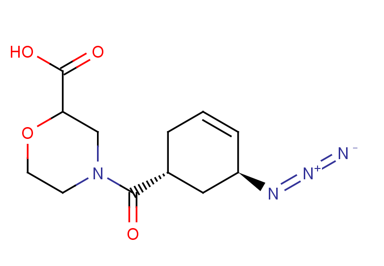 rac-4-[(1R,5S)-5-azidocyclohex-3-ene-1-carbonyl]morpholine-2-carboxylic acid, trans