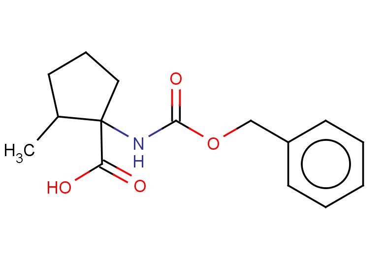 1-{[(benzyloxy)carbonyl]amino}-2-methylcyclopentane-1-carboxylic acid