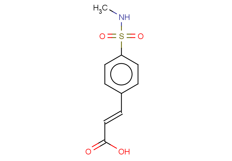 (2E)-3-[4-(methylsulfamoyl)phenyl]prop-2-enoic acid