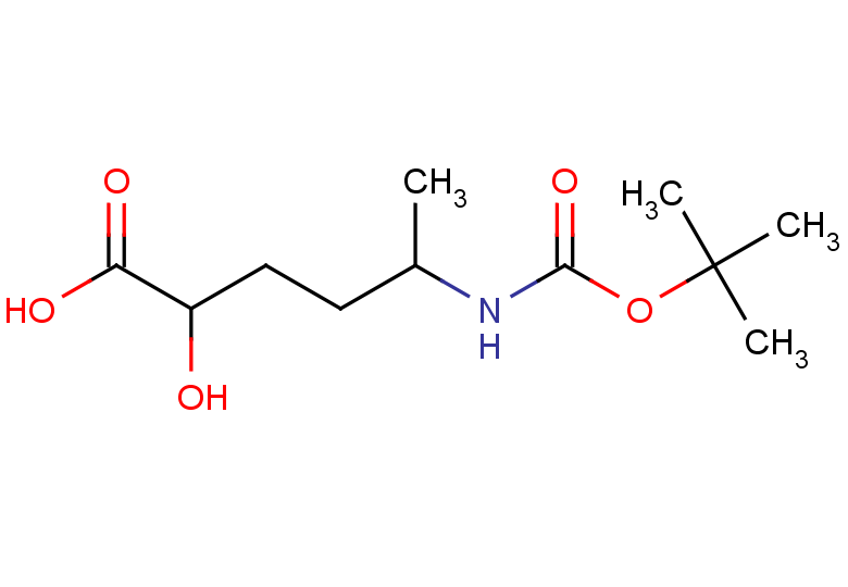 5-{[(tert-butoxy)carbonyl]amino}-2-hydroxyhexanoic acid