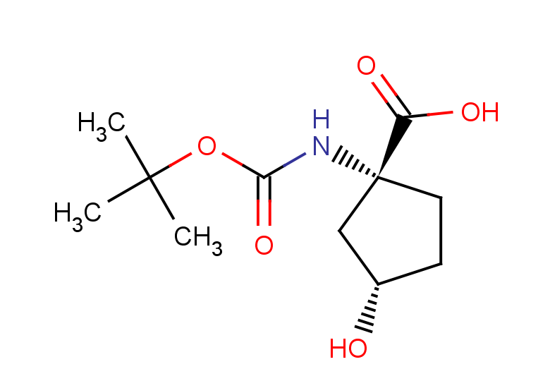 rac-(1R,3S)-1-{[(tert-butoxy)carbonyl]amino}-3-hydroxycyclopentane-1-carboxylic acid, trans