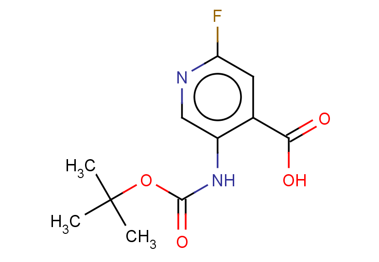 5-TERT-BUTOXYCARBONYLAMINO-2-FLUOROISONICOTINIC ACID