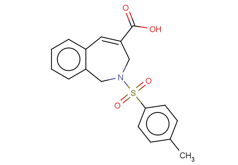 2-(4-methylbenzenesulfonyl)-2,3-dihydro-1H-2-benzazepine-4-carboxylic acid