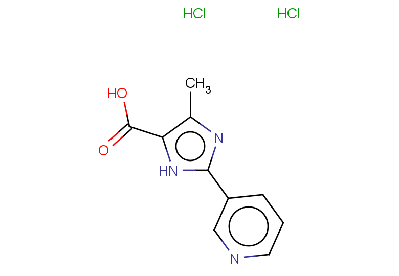 4-methyl-2-(pyridin-3-yl)-1H-imidazole-5-carboxylic acid dihydrochloride